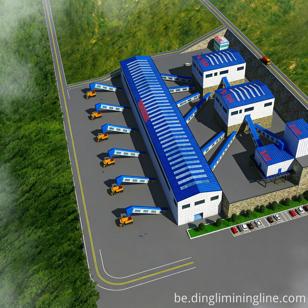 Лінія падмурка будынка Building Foundation Stone Line